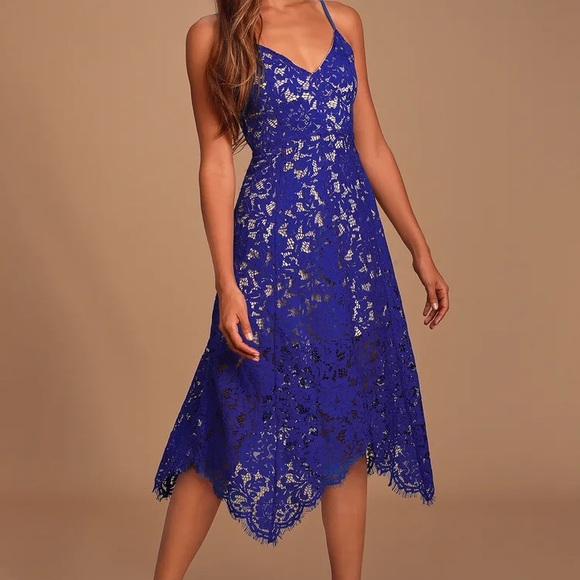 Lulus Lace Dress - Picture 1 of 6